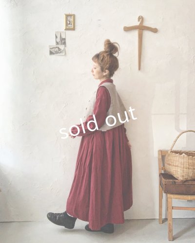 画像11: MARCHE' DE SOEUR/シェットランドウールへリンボーン ちびベスト・チャコール