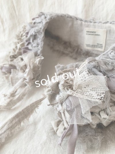 画像5: toromeco/裂き編みファーティペット・greige