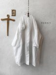 画像1: PERRY/ Pactch pk shirt op・white (1)