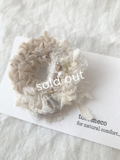 画像4: toromeco／アンティークビーズのsew brooch