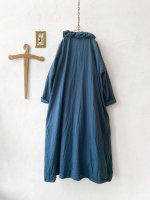 画像9: MARCHE' DE SOEUR／フローフリルワンピース・ブルー (9)