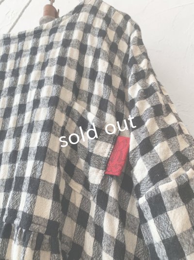 画像3: MARCHE' DE SOEUR／ギャザーワンピース・ギンガムチェック