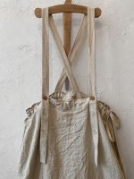 画像2: MARCHE' DE SOEUR/王様の吊りパンツ・生成り (2)