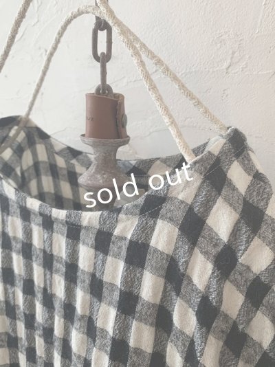 画像4: MARCHE' DE SOEUR／ギャザーワンピース・ギンガムチェック