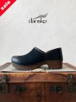 画像1: 【SALE・12月末まで】dansko／ブレナ バーニッシュスエード・Black (1)