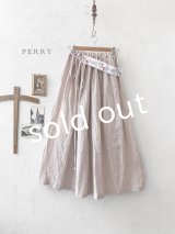 PERRY/ vintage cloth sk・pink