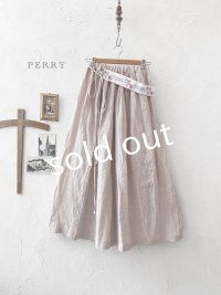 PERRY/ vintage cloth sk・pink