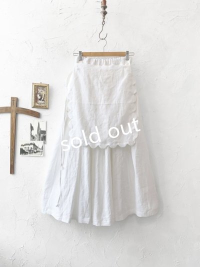 画像8: PERRY/ scallop sk・white