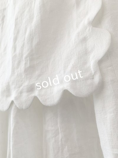 画像9: PERRY/ scallop sk・white