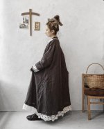 画像13: MARCHE' DE SOEUR／フレンチワンピース・ブルーチェック (13)