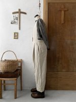 画像9: MARCHE' DE SOEUR／オールインワン・厚織杢ベージュ (9)