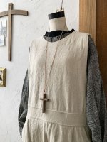 画像4: MARCHE' DE SOEUR／オールインワン・厚織杢ベージュ (4)