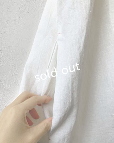 画像6: PERRY/Linen scallop coat・white