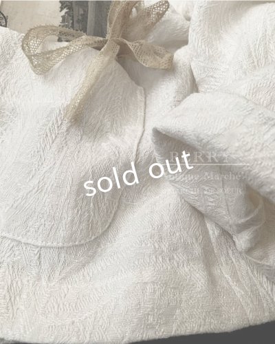 画像4: PERRY/jacquard scallop jacket・white