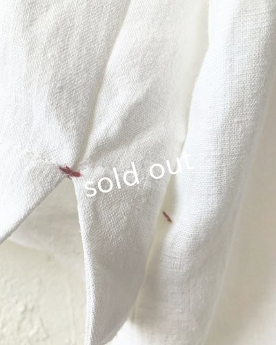 画像7: PERRY/Linen scallop coat・white