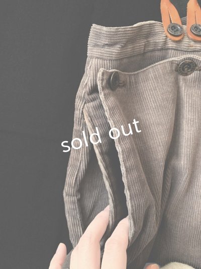 画像6: antique/メンズヴィンテージコーデュロイパンツ