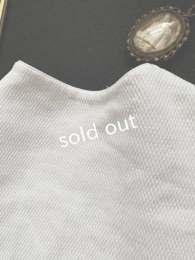 画像9: antique/子供用アンティークコットンピケマント