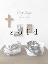 sleep slope／コットンスヌード