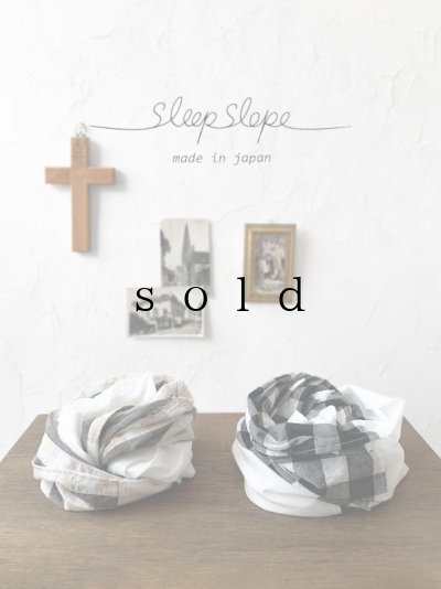 画像1: sleep slope／コットンスヌード