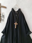 画像3: HALLELUJAH／Robe de femme de chambre 小間使いローブ衿付・black