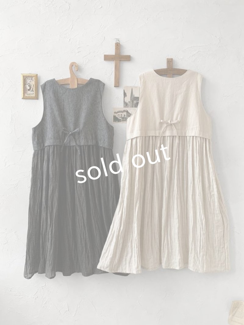 画像2: MARCHE' DE SOEUR／ベストワンピース (2)
