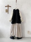 画像8: MARCHE' DE SOEUR／ラッフルバルーンプルオーバー・オフ×黒 (8)