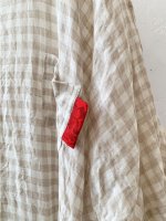 画像3: MARCHE' DE SOEUR／シンプルワンピース・ベージュチェック (3)