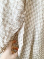 画像5: MARCHE' DE SOEUR／シンプルワンピース・ベージュチェック (5)