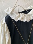 画像3: MARCHE' DE SOEUR／ラッフルバルーンプルオーバー・オフ×黒 (3)