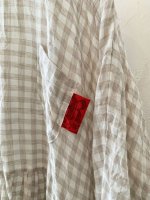 画像3: MARCHE' DE SOEUR／ギャザーワンピース・ベージュチェック (3)
