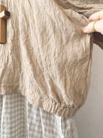 画像7: MARCHE' DE SOEUR／ラッフルバルーンプルオーバー・ソフトベージュ (7)