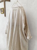 画像8: MARCHE' DE SOEUR／シンプルワンピース・ベージュチェック (8)