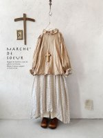 画像1: MARCHE' DE SOEUR／ラッフルバルーンプルオーバー・ソフトベージュ (1)