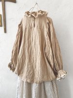 画像10: MARCHE' DE SOEUR／ラッフルバルーンプルオーバー・ソフトベージュ (10)