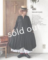 HALLELUJAH／Robe de femme de chambre 小間使いローブ衿付・black