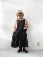 画像7: MARCHE' DE SOEUR／ラッフルバルーンプルオーバー・ソフトベージュ×黒 (7)