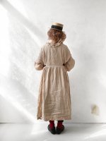 画像12: MARCHE' DE SOEUR／ラッフルウエストリボンワンピース・ソフトベージュ (12)