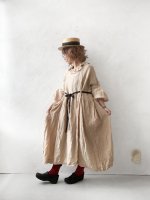 画像11: MARCHE' DE SOEUR／ラッフルウエストリボンワンピース・ソフトベージュ (11)