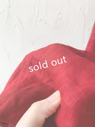 画像6: MARCHE' DE SOEUR／ノースリーブワンピース・レッド