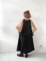 画像9: MARCHE' DE SOEUR／ラッフルバルーンプルオーバー・ソフトベージュ×黒 (9)
