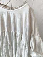画像5: MARCHE' DE SOEUR／パフスリーブギャザープルオーバー・ホワイト (5)