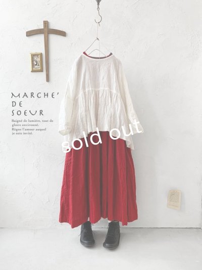 画像9: MARCHE' DE SOEUR／ノースリーブワンピース・レッド