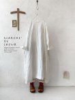 画像1: MARCHE' DE SOEUR／シンプルワンピース・オフホワイト (1)