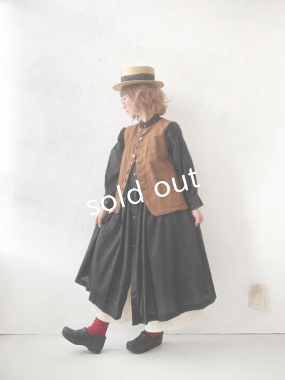 画像13: MARCHE' DE SOEUR／ベスト・柿渋染め