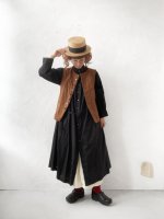 画像12: MARCHE' DE SOEUR／ベスト・柿渋染め (12)