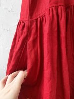 画像5: MARCHE' DE SOEUR／ノースリーブワンピース・レッド (5)