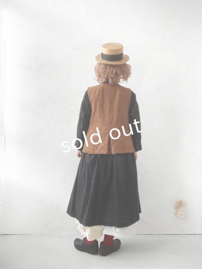 画像14: MARCHE' DE SOEUR／ベスト・柿渋染め