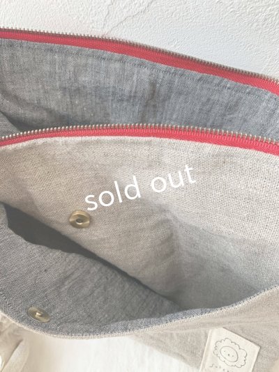 画像7: sukekiyo/スケキヨの大きめポーチ