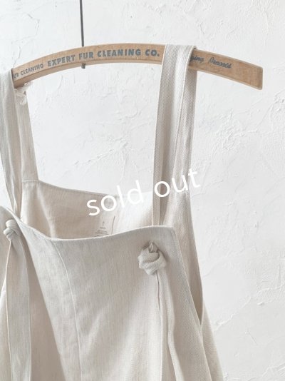 画像10: MARCHE' DE SOEUR/ピエロサロペット・生成り