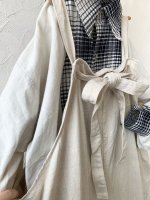 画像5: MARCHE' DE SOEUR／ピエロサロペット・生成り (5)